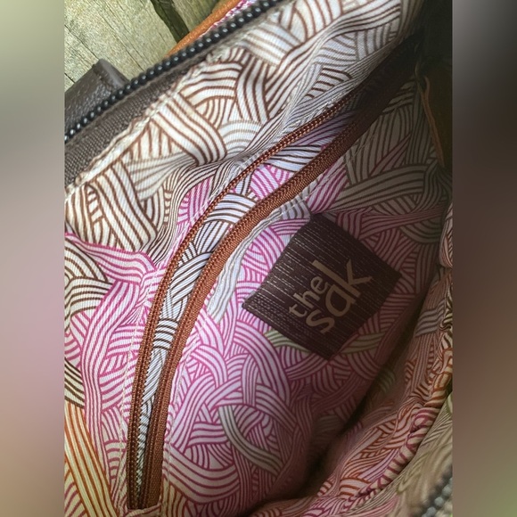 The Sak Pax Leather Snakeskin Patterned Crossbody Bag​​ - Picture 4 of 7